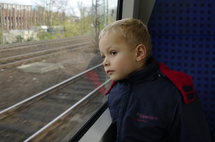 Zugfahrt mit Kind